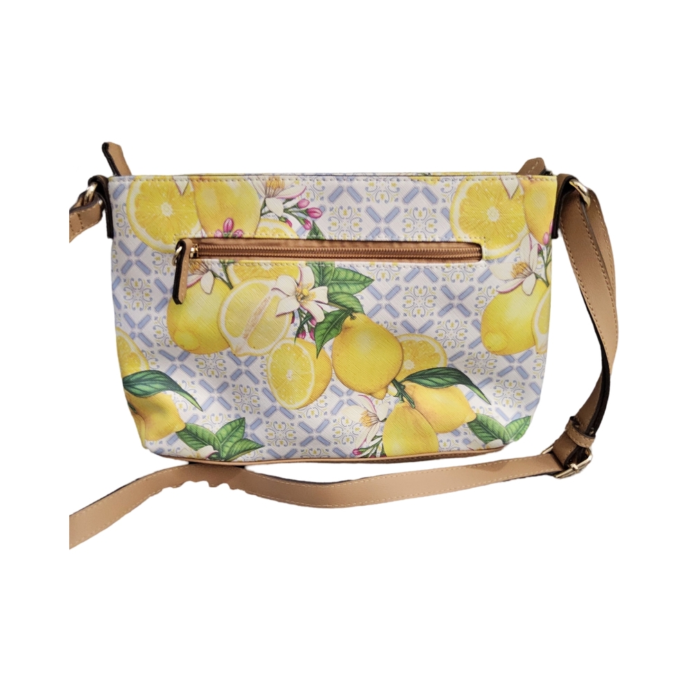 NWOT Giani Bernini Lemon Print Crossbody Bag - Picture 4 of 16